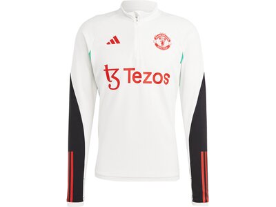 ADIDAS Herren Fanjacke Manchester United Tiro 23 Weiß