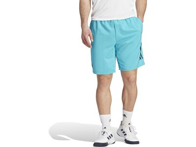 ADIDAS Herren Shorts Club 3-Streifen Tennis (Länge 7 Zoll) Blau