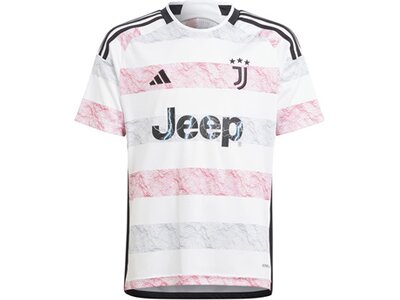 ADIDAS Kinder Trikot Juventus Turin 23/24 Kids Auswärts Weiß