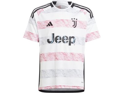 ADIDAS Kinder Trikot Juventus Turin 23/24 Kids Auswärts Weiß