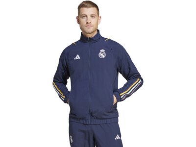 ADIDAS Herren Fanjacke Real Madrid Tiro 23 Blau