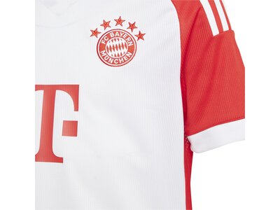 ADIDAS Kinder Trikot FC Bayern München 23/24 Kids Heim Weiß