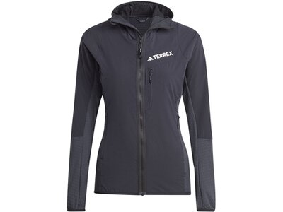 ADIDAS Damen Jacke TERREX Techrock Wind Grau