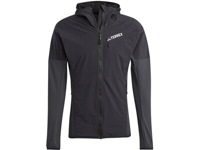 ADIDAS Herren Jacke TERREX Techrock Wind Grau