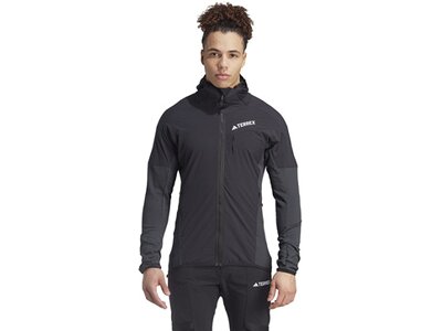 ADIDAS Herren Jacke TERREX Techrock Wind Grau