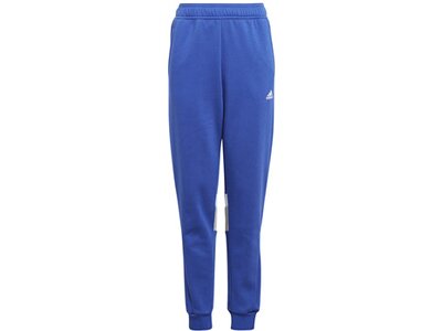 ADIDAS Kinder Hose Tiberio 3-Streifen Colorblock Kids Blau