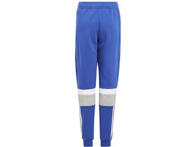 ADIDAS Kinder Hose Tiberio 3-Streifen Colorblock Kids Blau