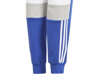 ADIDAS Kinder Hose Tiberio 3-Streifen Colorblock Kids Blau