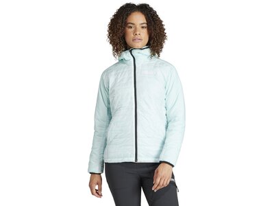 ADIDAS Damen Funktionsjacke TERREX XPERIOR VARILITE PRIMALOFT HOODED Blau