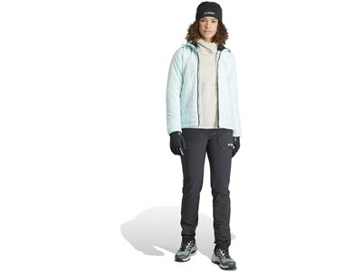 ADIDAS Damen Funktionsjacke TERREX XPERIOR VARILITE PRIMALOFT HOODED Blau