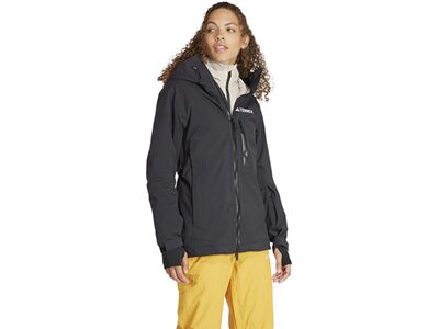 ADIDAS Damen Doppeljacke Terrex Xperior Three-In-One RAIN.RDY Grau