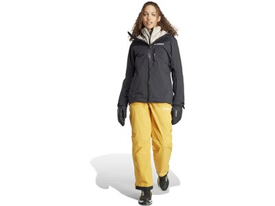 ADIDAS Damen Doppeljacke Terrex Xperior Three-In-One RAIN.RDY Grau