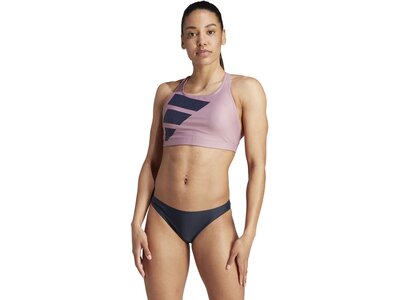 ADIDAS Damen Bikini Big Bars Blau