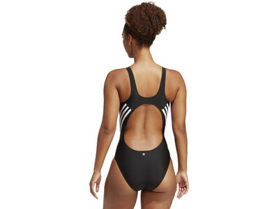 ADIDAS Damen Badeanzug adidas 3-Streifen Schwarz