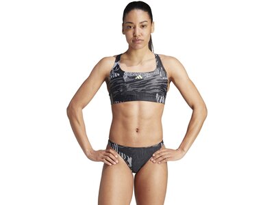 ADIDAS Damen Bikini Allover Graphic Grau