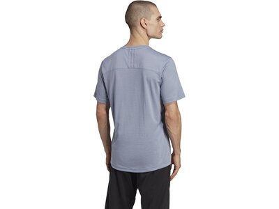 ADIDAS Herren Shirt YOGA BASE TEE Silber