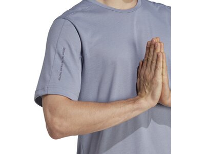ADIDAS Herren Shirt YOGA BASE TEE Silber
