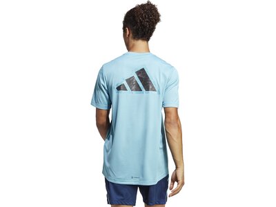 ADIDAS Herren Shirt WO BASE LOGO T Blau