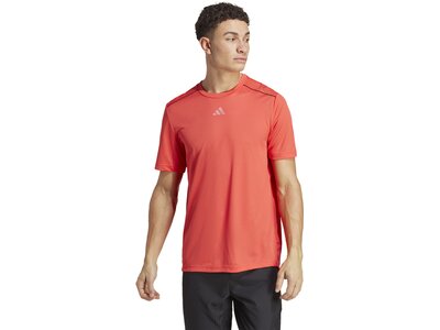 ADIDAS Herren Shirt WO BASE LOGO T Rot