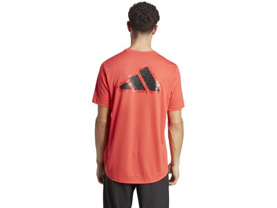 ADIDAS Herren Shirt WO BASE LOGO T Rot