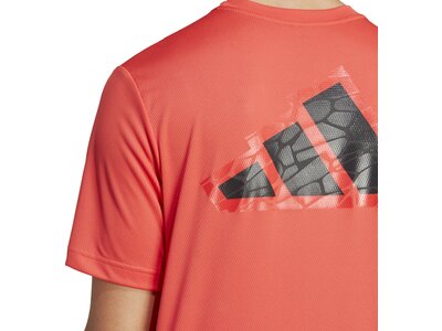 ADIDAS Herren Shirt WO BASE LOGO T Rot