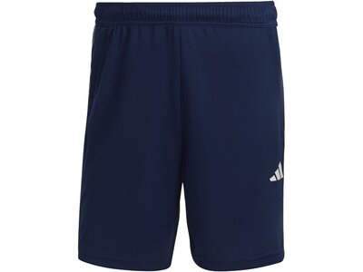 ADIDAS Herren Shorts Train Essentials Piqué 3-Streifen Blau