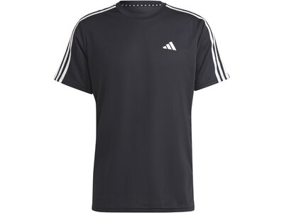 ADIDAS Herren Shirt Train Essentials 3-Streifen Training Schwarz