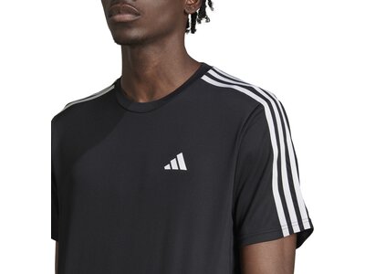 ADIDAS Herren Shirt Train Essentials 3-Streifen Training Schwarz