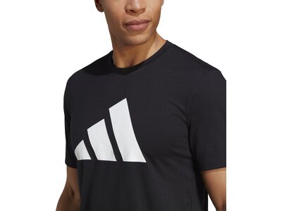 ADIDAS Herren Shirt Train Essentials Feelready Logo Training Schwarz