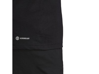 ADIDAS Herren Shirt Train Essentials Feelready Logo Training Schwarz