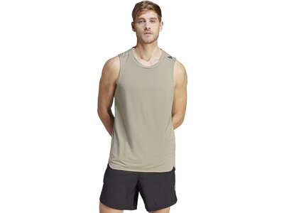 ADIDAS Herren Shirt D4T TANK Grau