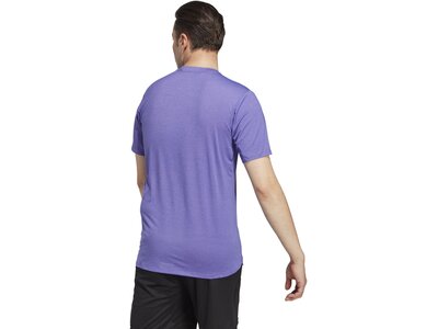 ADIDAS Herren Shirt D4T HIIT CS TEE Lila