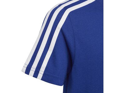 ADIDAS Kinder Shirt Essentials 3-Streifen Cotton Blau