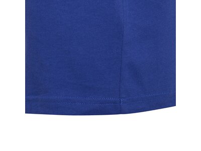 ADIDAS Kinder Shirt Essentials 3-Streifen Cotton Blau
