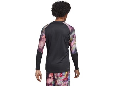 ADIDAS Herren Shirt MEL LS TEE Schwarz