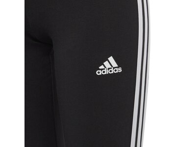 ADIDAS Kinder Strumpfhose Essentials 3-Streifen Cotton Schwarz