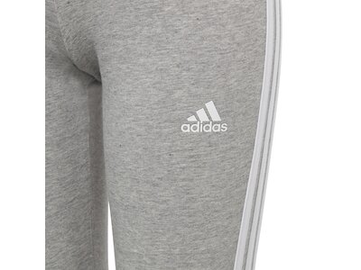 ADIDAS Kinder Strumpfhose Essentials 3-Streifen Cotton Silber