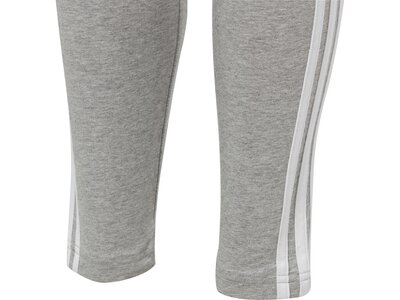 ADIDAS Kinder Strumpfhose Essentials 3-Streifen Cotton Silber