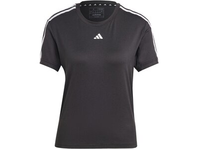 ADIDAS Damen Shirt AEROREADY Train Essentials 3-Streifen Grau