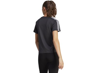 ADIDAS Damen Shirt AEROREADY Train Essentials 3-Streifen Grau