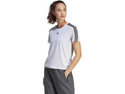 ADIDAS Damen Shirt AEROREADY Train Essentials 3-Streifen Pink