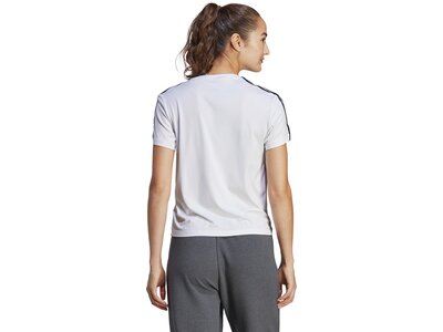 ADIDAS Damen Shirt AEROREADY Train Essentials 3-Streifen Pink