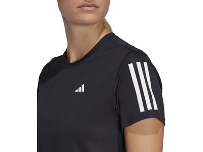 ADIDAS Damen T-Shirt Own the Run Schwarz