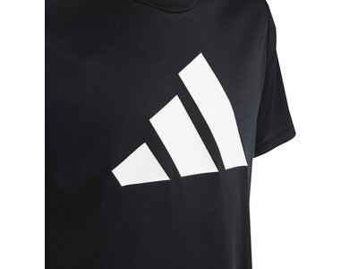 ADIDAS Kinder Shirt Train Essentials AEROREADY Logo Regular-Fit Schwarz