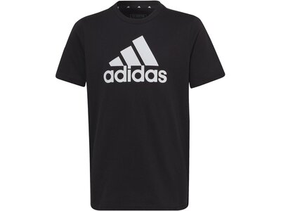 ADIDAS Kinder Shirt Essentials Big Logo Cotton Schwarz