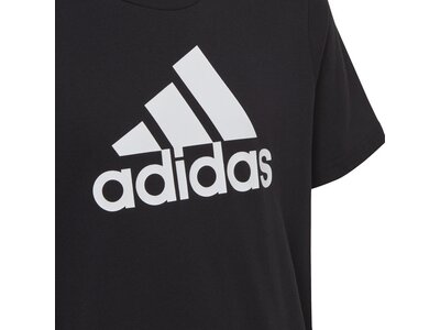 ADIDAS Kinder Shirt Essentials Big Logo Cotton Schwarz