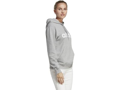 ADIDAS Damen Kapuzensweat Essentials Linear Silber