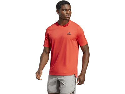 ADIDAS Herren Shirt AEROREADY Designed for Movement Rot