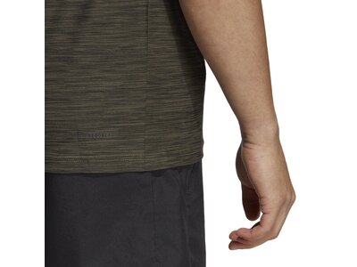 ADIDAS Herren Shirt Train Essentials Stretch Training Grau