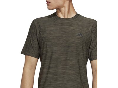 ADIDAS Herren Shirt Train Essentials Stretch Training Grau